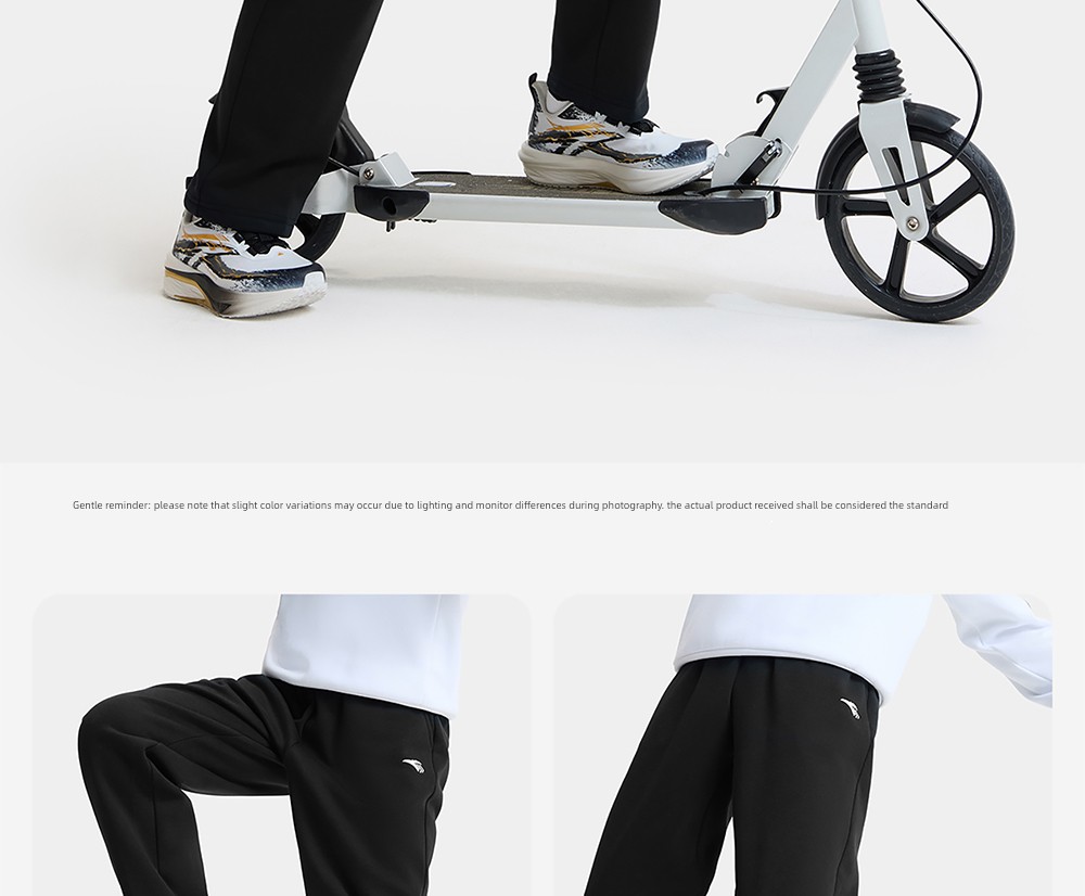Anta Kidsren's Clothing Boys' Pants Spring and Autumn Quick-Drying Long Pants 2026 New Autumn Sweatpants Youth Sports Pants — 161