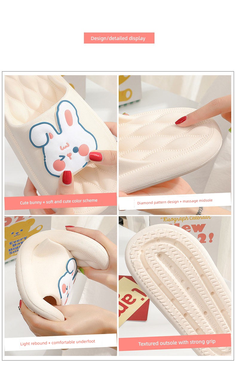Children's Slippers Summer 2026 New Style Boys' Indoor Home Bathroom Non-Slip Eva Thick-Soled Family Slippers for Girls — 15
