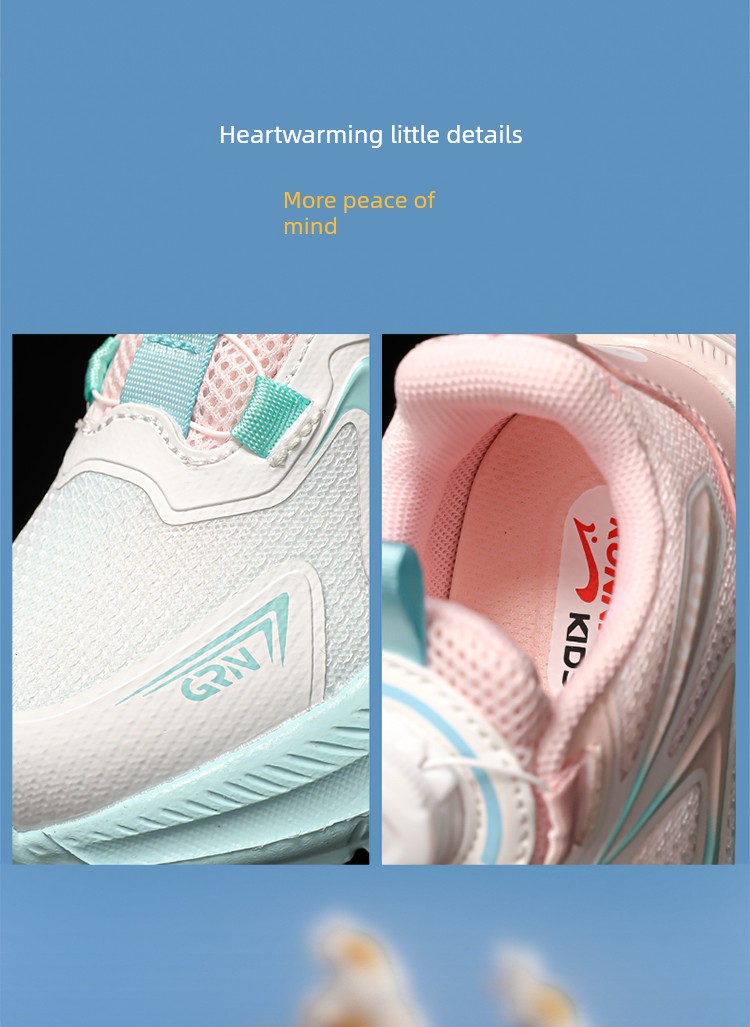 Guirenniao Children's Shoes 2026 New Autumn Hot-Selling Girls' Sports Shoes, Girls' Running Shoes for Kids and Older Children — 11
