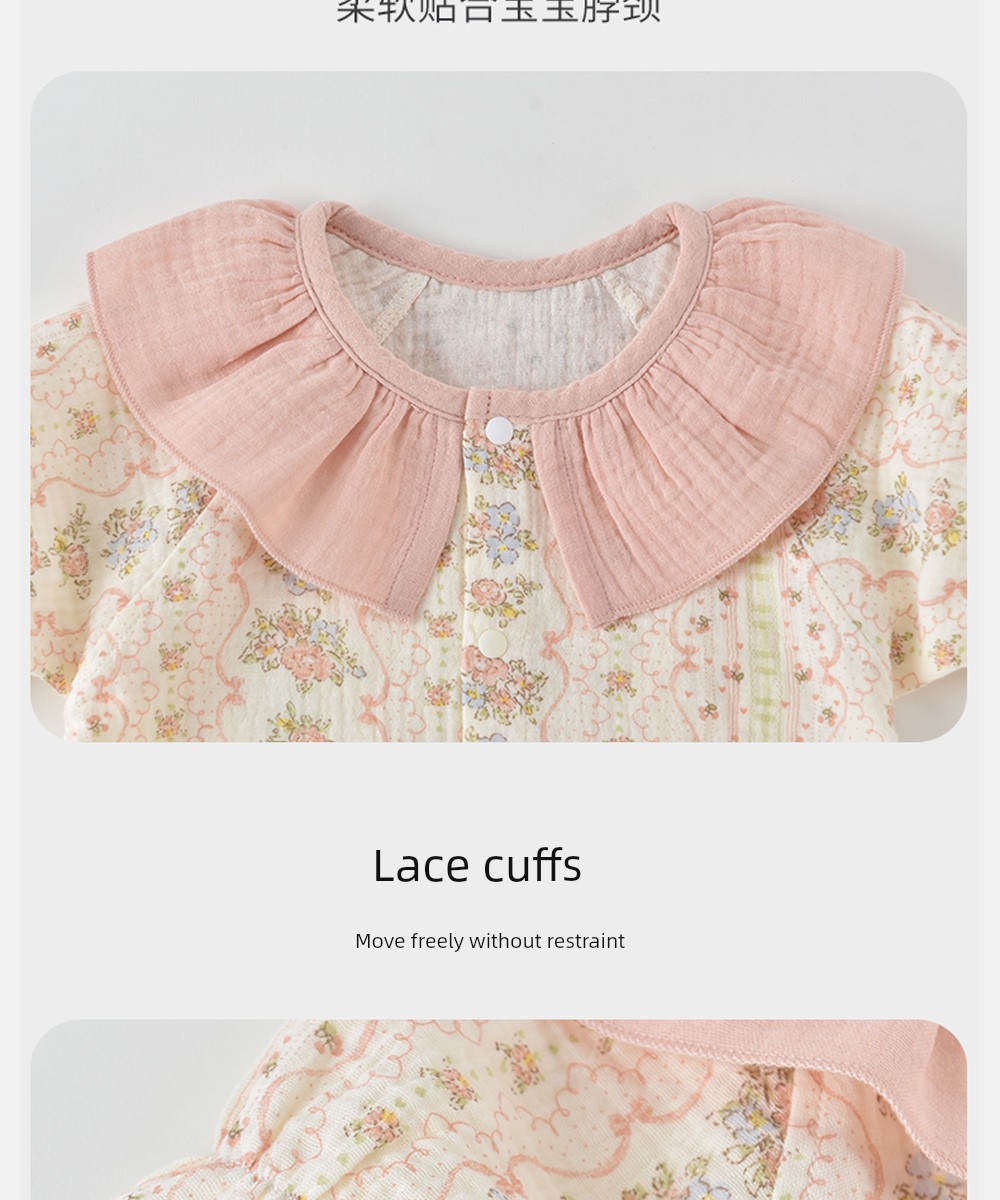 Beitais Baby Jumpsuit Autumn Super Cute Long-Sleeve Newborn Infant Clothing for Young Girls Going Out S — 30