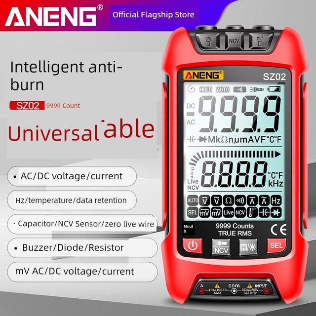 Multimeter special digital high-precision intelligent anti-burn multi-functional multi-meter without shifting gears
