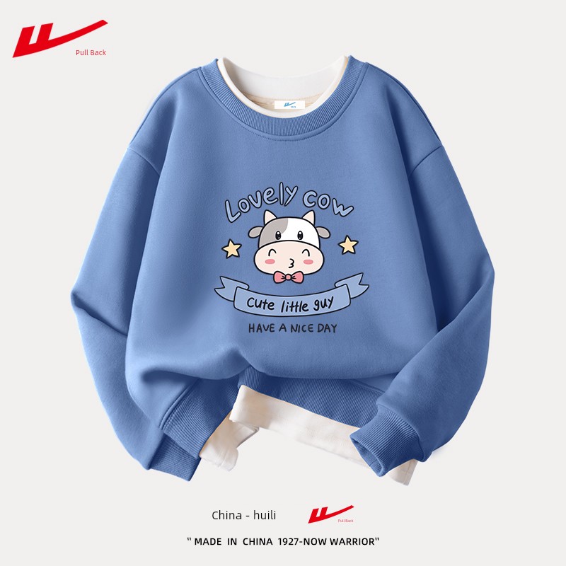 Pull-Back Children's Sweatshirt for Spring and Autumn, Boys' Sports Long-Sleeve, Girls' Autumn Clothing, Boys' Summer Casual Autumn Outfit for Older — 5