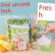Frozen meat sealing bag Self-sealed bag for household use double-strand plastic sealing bag refrigerator storage packing fresh bag thickened