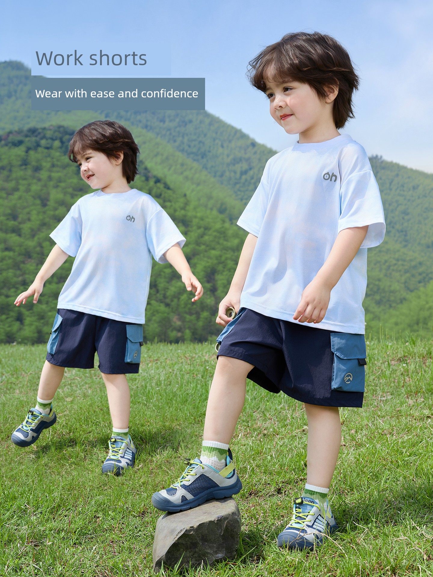 Boys' Shorts 2026 New Summer Style Baby Children's Clothing Pants Thin Summer Children's Outerwear Five-Point Shorts Trendy — 5