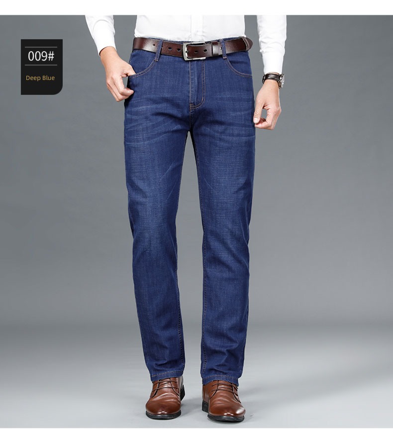 Guangzhou Autumn and winter thickening business affairs leisure time Jeans