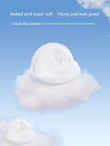Deyou Anti-Leakage Breast Pads, Ultra-Thin, Breathable, Disposable Breast Pads, Anti-Leakage Pads for Breastfeeding, No 