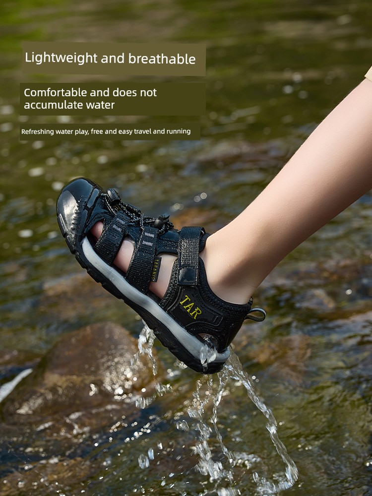 Tyrannis New Summer Sandals for Children, Outdoor Sports Shoes for Boys, Breathable Non-Slip Shoes for Girls, Water Shoes for Girls — 2