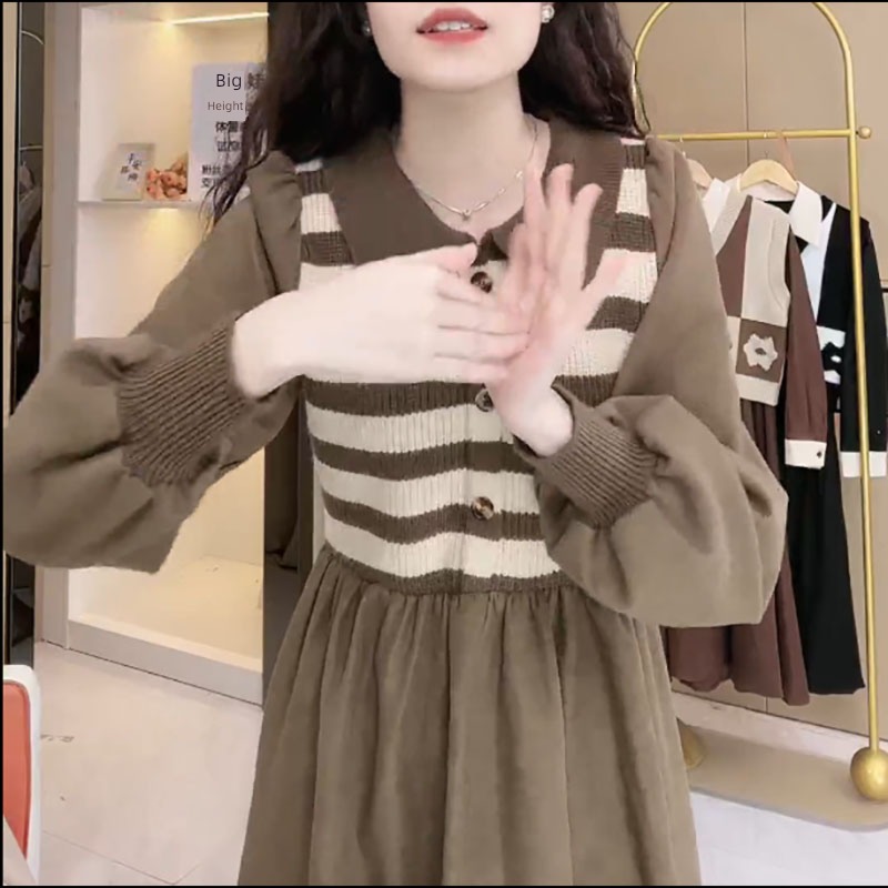 corduroy collocation Self-cultivation have more cash than can be accounted for Over the knee Dress