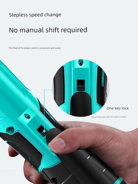 Electric ratchet wrench right angle 90 degree angle truss rotary tillator rechargeable lithium battery special adaptation for Dayi battery