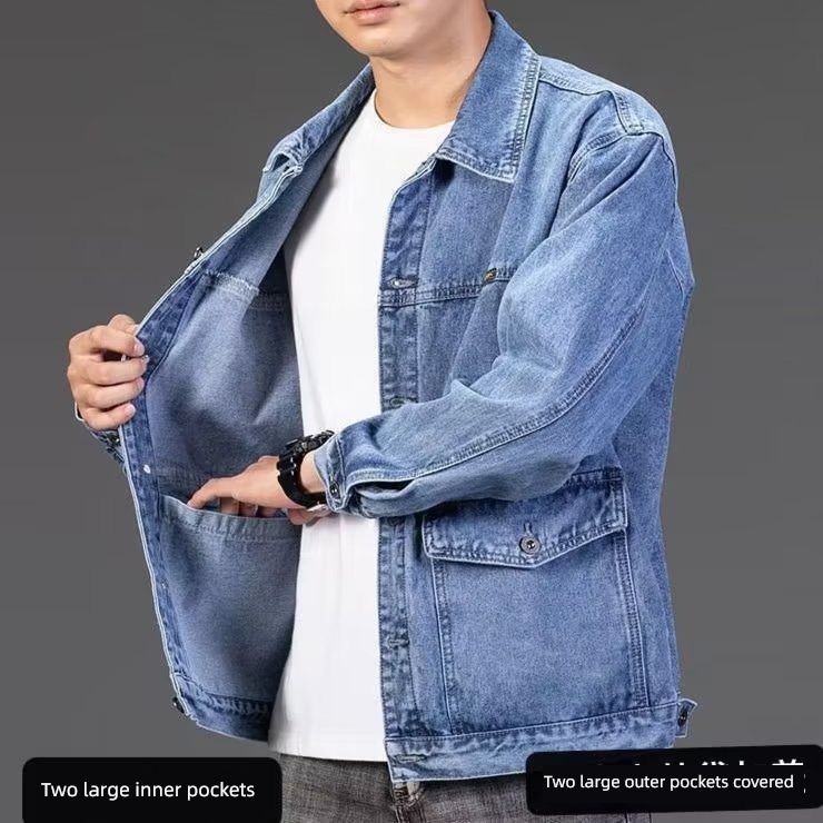 Spring and Autumn easy trend Versatile Lapel chaqueta