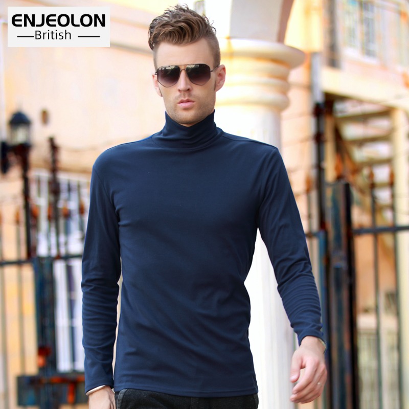 Ying julun High collar elastic force Undershirt Long sleeve T-shirt