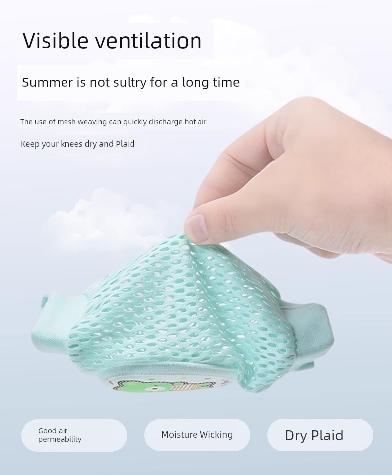 [Summer Breathable] Baby's Kneecap Baby Crawling Thin Men and Women Toddling Fall Protection Protective Gear Children Children Little Kids — 4
