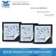 6c2 DC frequency meter hz input 10v pointer 50hz Hz 60hz 100hz 100% opening meter