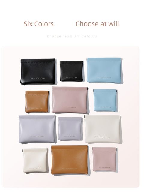 Data cable storage bag automatic closing wired headphones portable bag power charger small mini portable digital bag