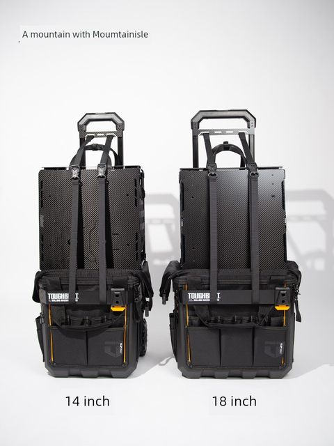 TOUGHBUILT Trolley Case Tactical Table Expanded Storage Trolley Camp Cart Adapted to HELINOX