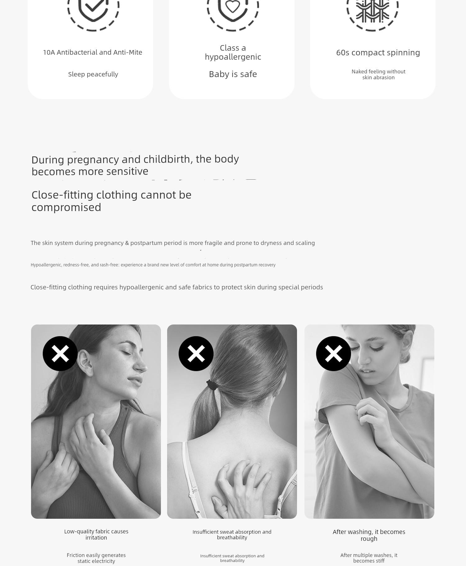 Fenyi Postpartum Clothing Autumn and Winter Pure Cotton Breathable Nursing Top for Pregnant Women Postpartum Breastfeeding Nursing Clothes for Going Out — 3