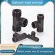 High-pressure oil pipe joint hydraulic metric O-type tee M14/16/18/20/22/27/30*1.5 welding tee