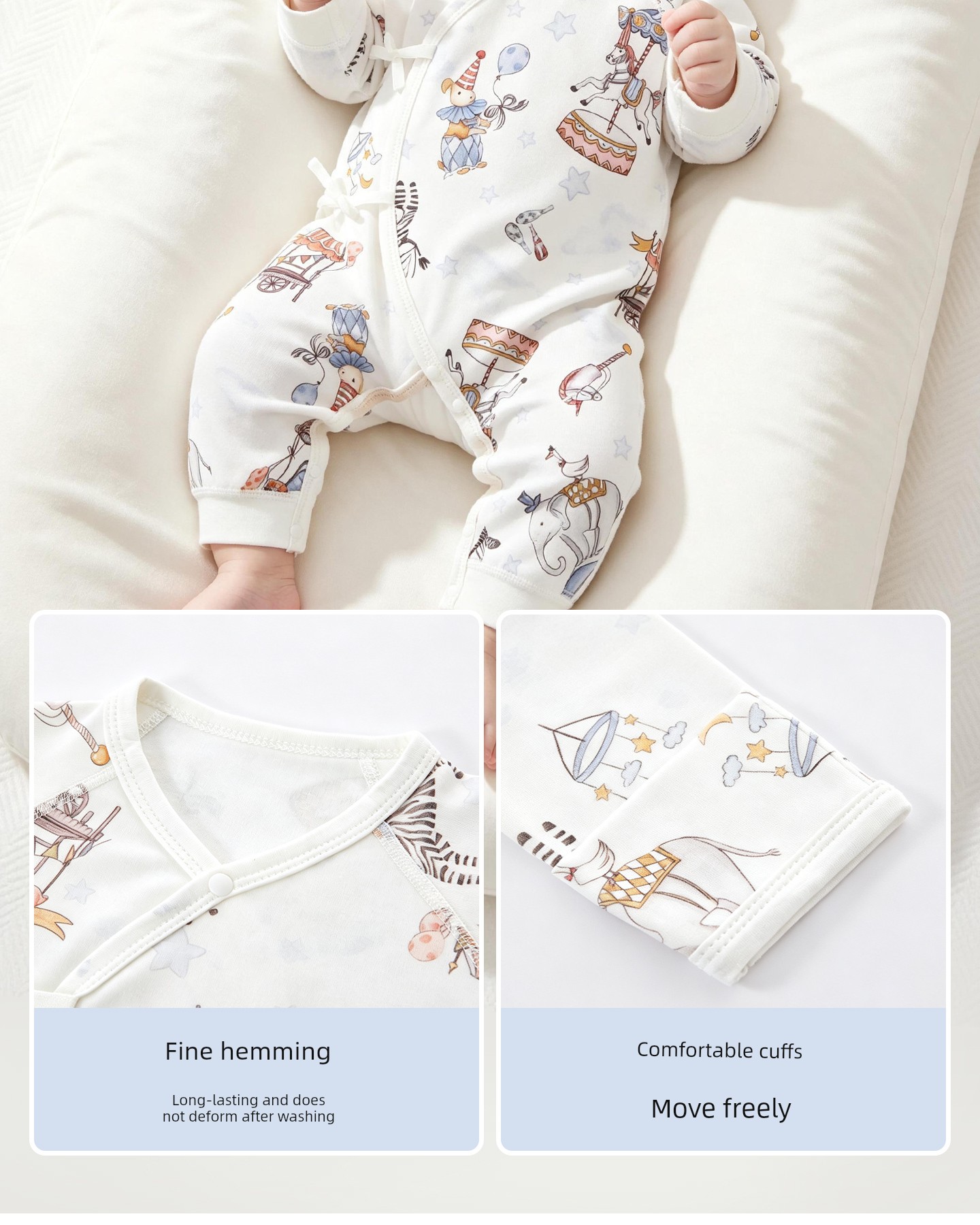 Maternity Bag, Complete Set of Newborn Baby A-Class Pure Cotton Clothes, Essential Newborn Supplies for Hospital Admission in October — 15