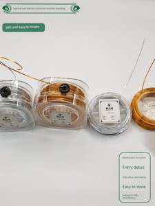 Gold Wire, Silver Wire, Copper Wire, Flat Filigree Wire, Cloisonné Filigree, Enamel Color Sand Painting, Aluminum Oxide