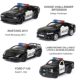 1/36 Police Car Series Simulation Alloy Car Model Door Opening Toy Car Alloy Car Boy Gift Box Pack