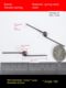 Spring size torsion spring bend left and right rotation torque length yellow 90/180 angle V-shaped steel wire 0.2-3.0