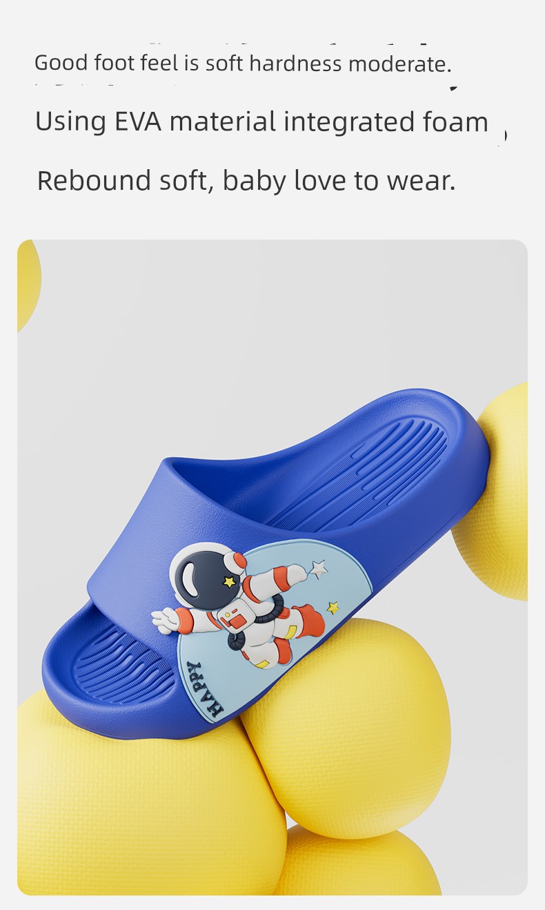 Kids Slippers Boys Summer Girls Non Slip Shit Feeling 2025 New Arrival Home Girl Baby Sandals Bathroom — 7