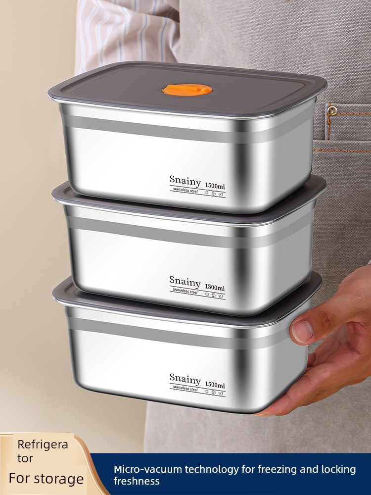 316 Stainless Steel for Food Grade Refrigerator with Lid
