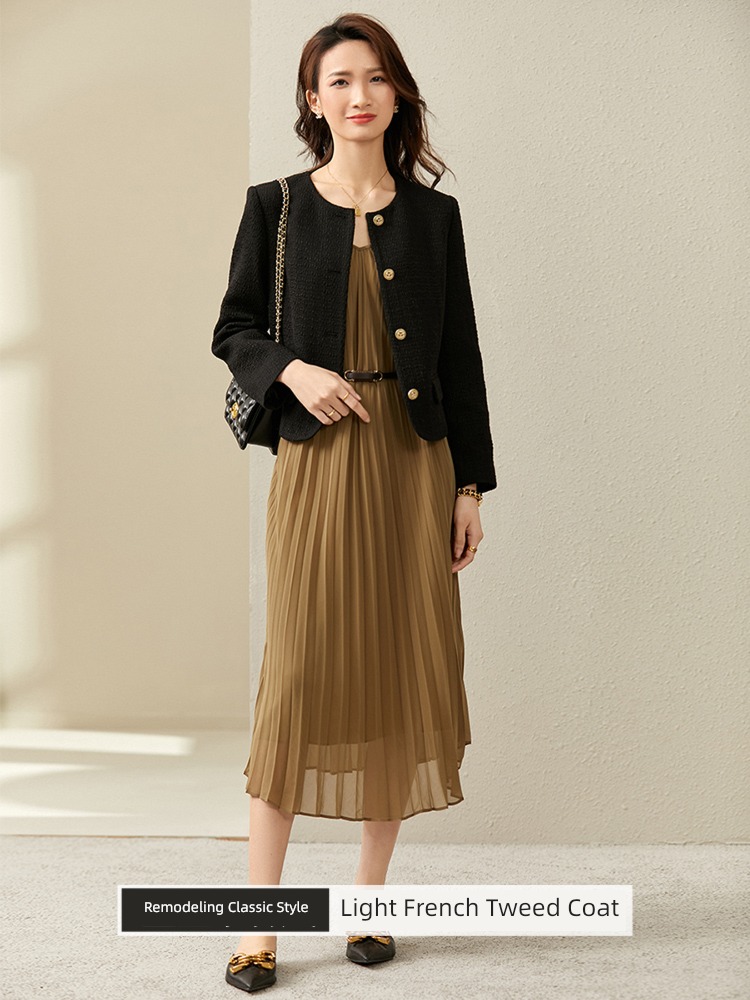 Little fragrance Chantubila Korean style Tweed jacket