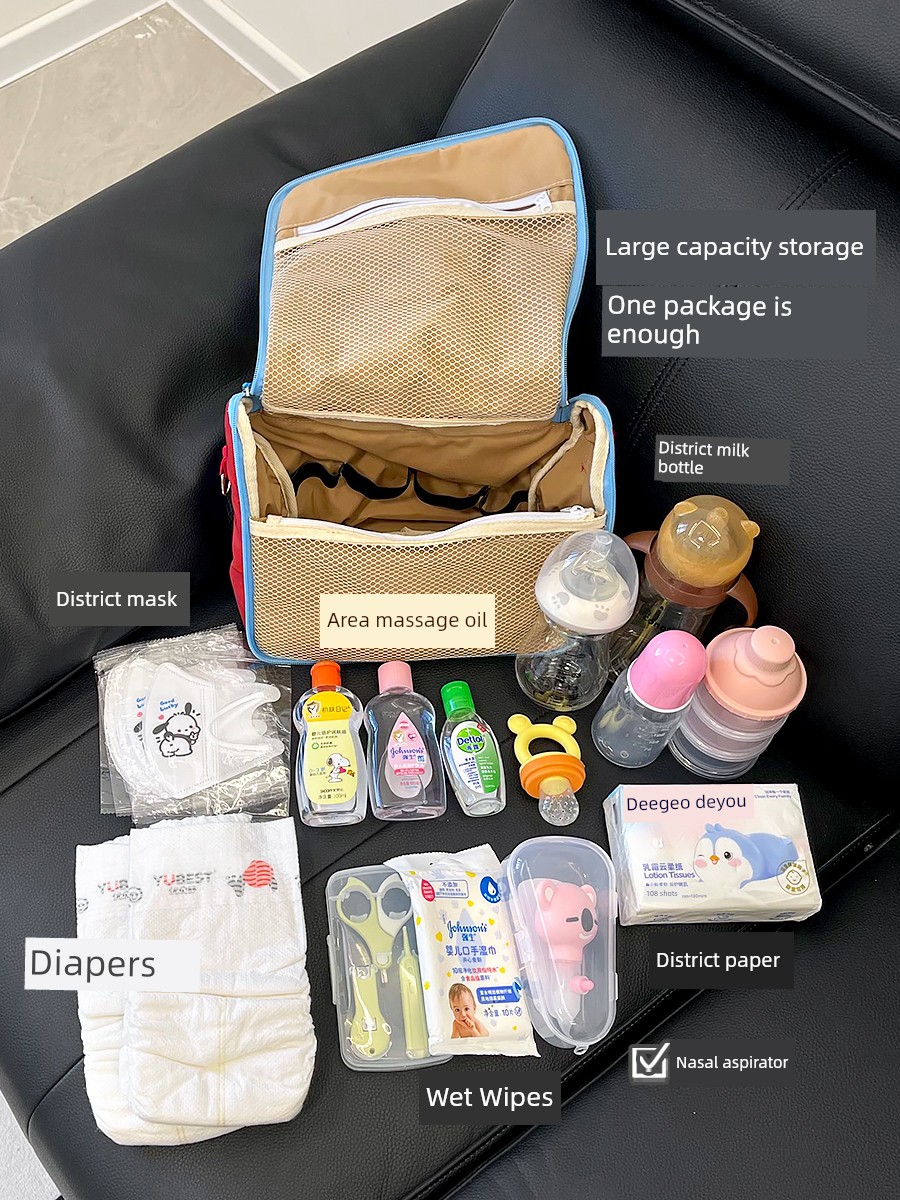 I'M Officially Conquered by This Cross-Body Mommy Bag! a High-End, Lightweight, Compact Organizer for Baby Bottles and Diapers for Outings — 4