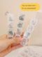 Transparent acrylic anti-oxidation jewelry storage box artifact women's necklace earring earring earrings ring accessories box