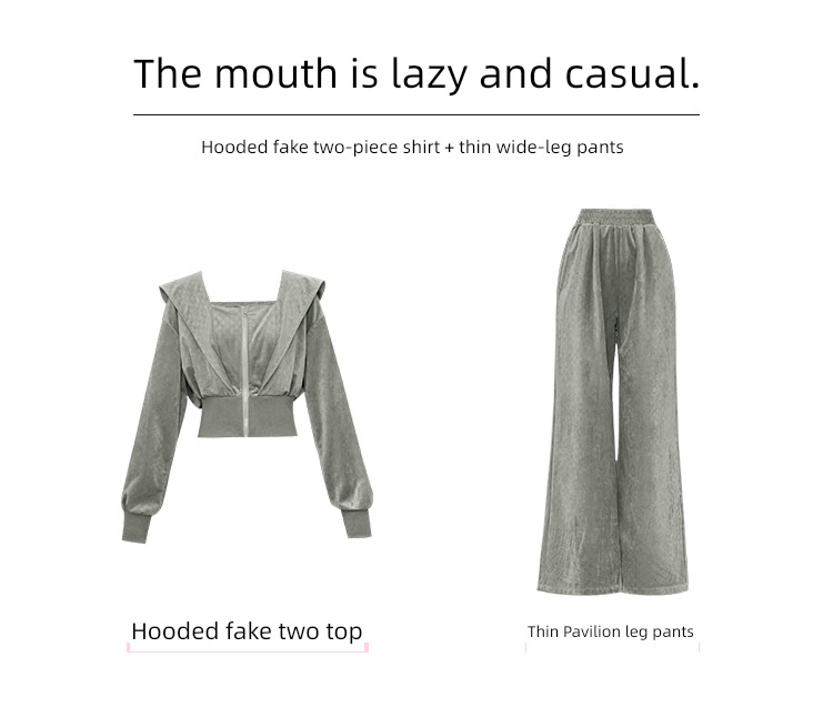 customized Fashion and leisure 2022 autumn Hooded jacket