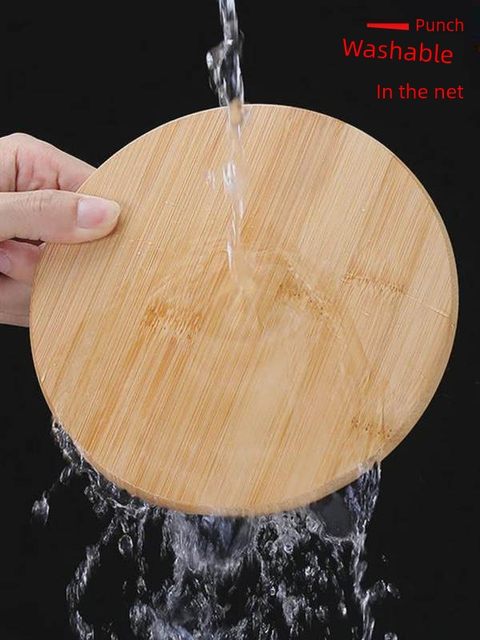 Dining table mat anti-scalding mat casserole mat heat insulation mat high temperature resistant bowl mat vegetable mat home dining mat bamboo mat wood