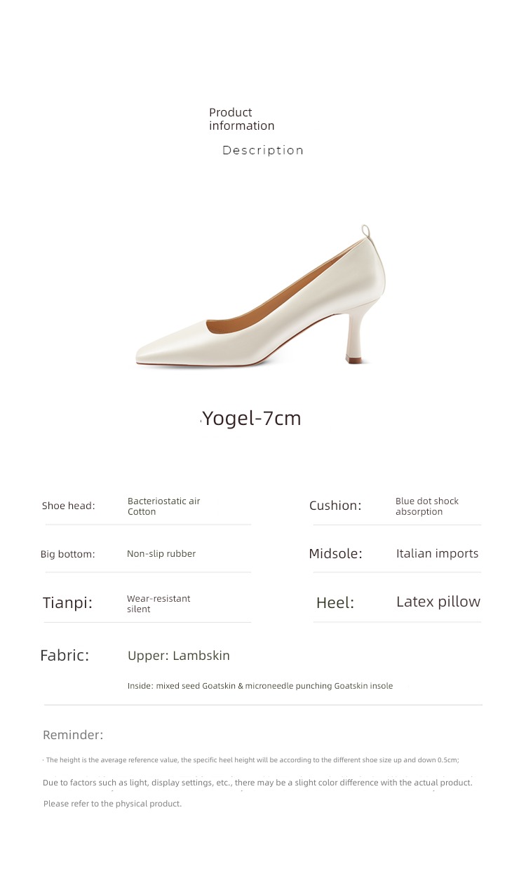 7or9 Design sense niche A lady of temperament high-heeled shoes