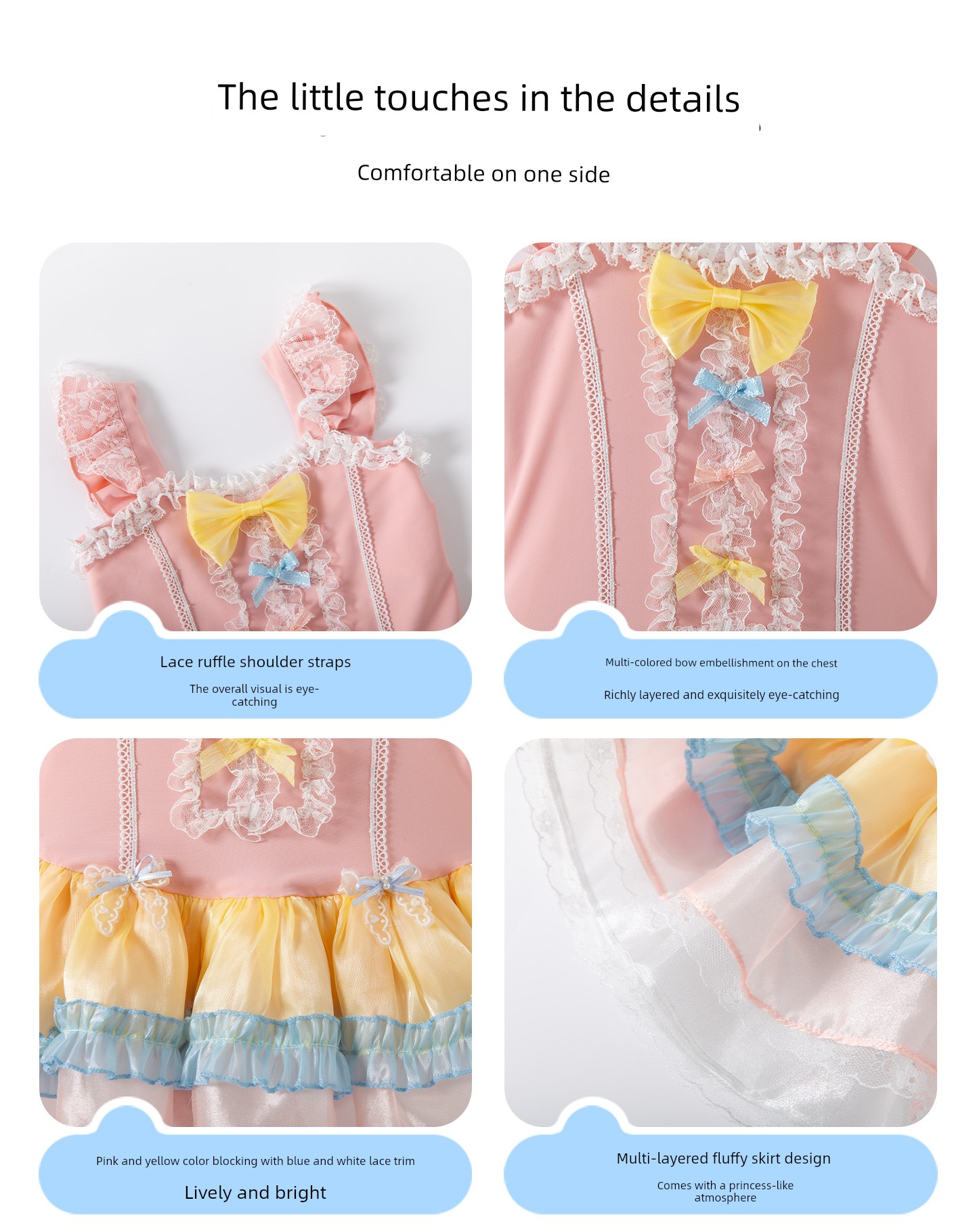 66 Princess Children's Clothing Girls' One-Piece Swimsuit 2026 New Model Children's Stunning Swimwear Sweet Girls' Swimwear — 11