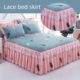 Bed group cover single piece lace cover bed skirt cover three-piece Korean version 1.5m 1.8m 2.0m dirty bed sheet