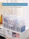 Card storage box Children's small card Ultraman card transparent partition finishing box dustproof with lid Yeluo Lika book