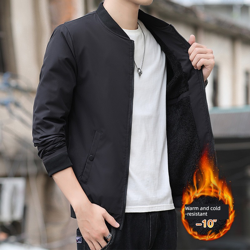 Spring and Autumn Young and middle-aged people winter clothes keep warm Put on your clothes loose coat
