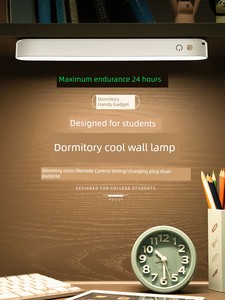 Dormitory Desk Lamp Learning Special Magnetic Suction Ceiling College Student Myopia Prevention Eye Protection Wall-Moun
