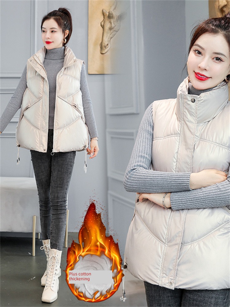 Age reduction Stylish and versatile little chap Show thin down Vest
