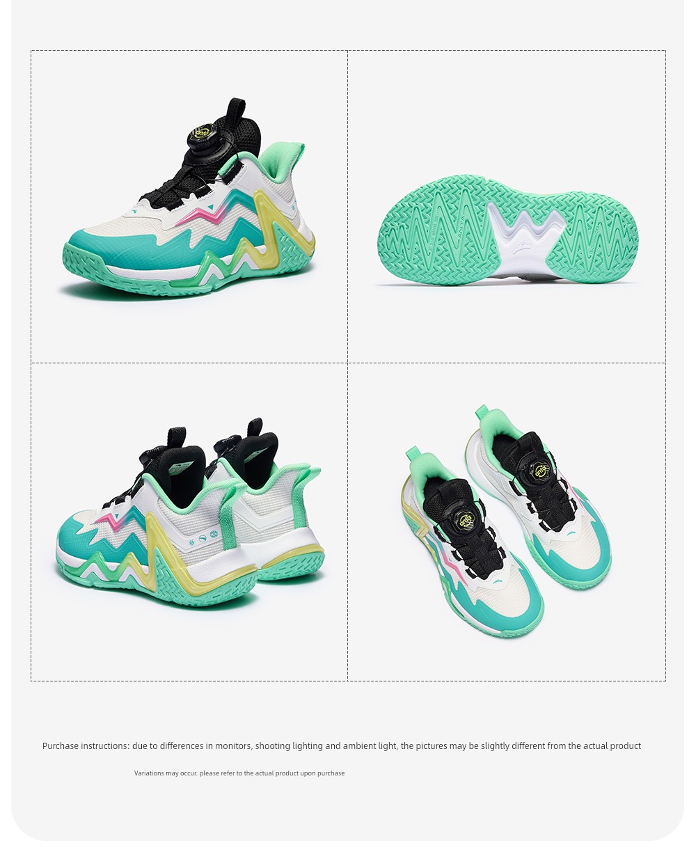 Anta Kids Reverse Scale | Boys' Basketball Shoes 2026 Autumn New Model Professional High-Support Sports Shoes Official — 28