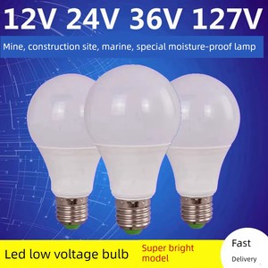 36V Screw Low Voltage LED Bulb 127V Mining Site Energy Saving Lamp Marine 24V V Machine Tool Operation Light Super Brigh