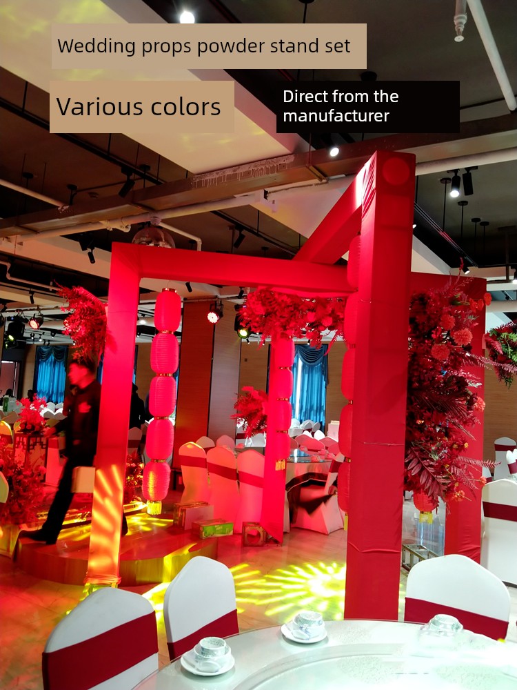 Wedding Stretch Fabric Truss Cover, Cover for Frame Pillars, Lighting Stand Stretch Fabric Cover, Stage Decoration Arrangement Sleeve