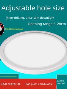 Ultra-Thin Led Recessed Downlight 2.5 Inch 3.5inch 4inch 6inch 8inch Ceiling Light for Home Living Room and Shopping Mal