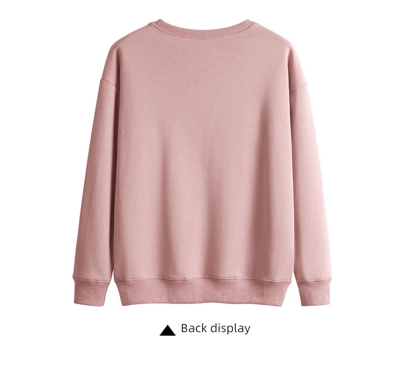 thickening spring and autumn easy Big size ins Round neck Sweater