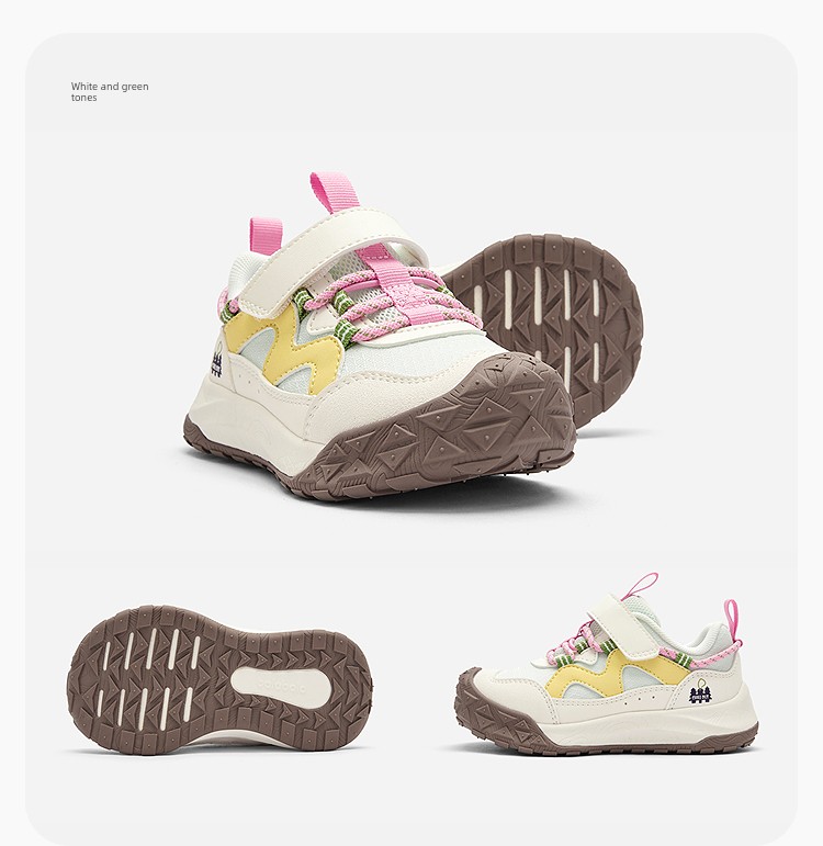 Balabala Kidsren's Shoes Kidsren's Sports Shoes Baby Boys and Girls Shoes 26 Autum Non-Slip Outdoor Stable Running Shoes — 24