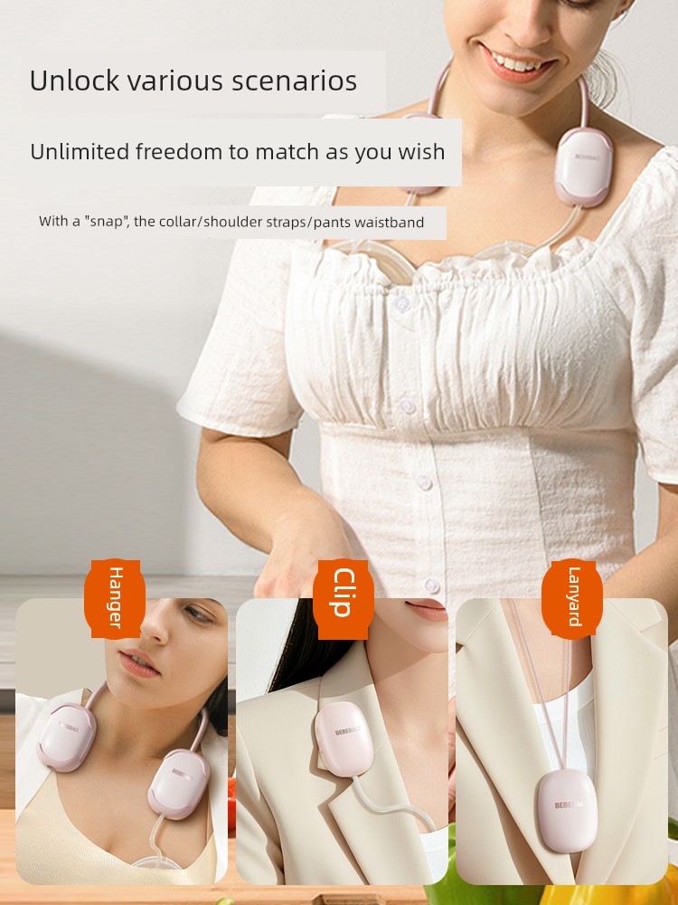 Bebebao Hands-Free Double-Sided Electric Breast Pump Fully Automatic Single-Sided Portable Breast Pump Neck-Hanging Type — 4