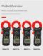 Binjiang BM823A clamp multimeter high-precision clamp meter electrical repair small ammeter AC and DC current