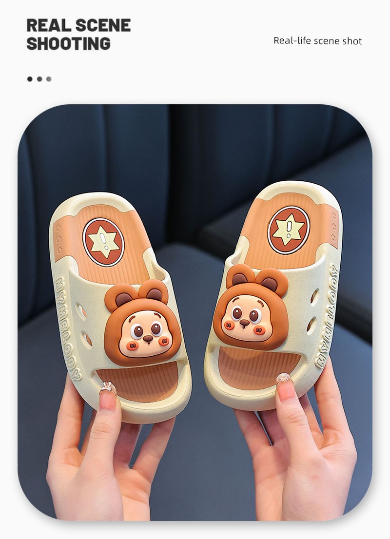 Star People Children's Slippers for Girls 2026 New Summer Non-Slip Soft Sole Kids Indoor Home Boys' Sandals — 9
