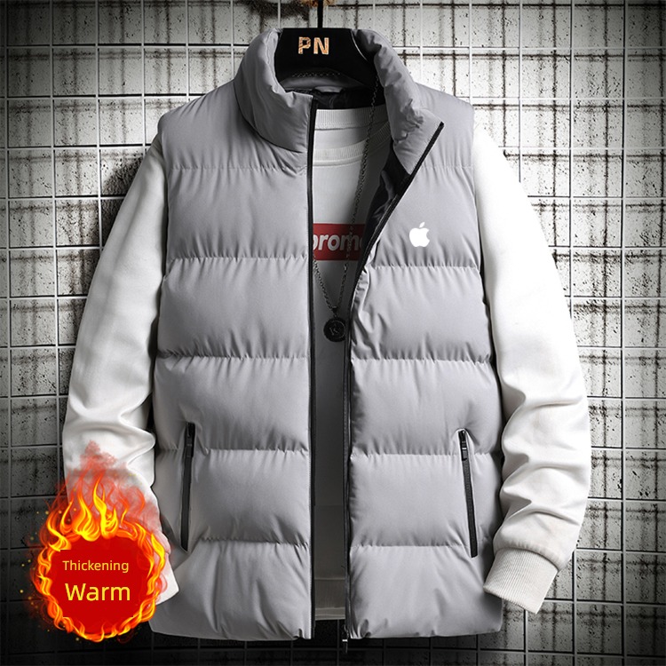 mobile phone exclusive shop zipper Customizable Down cotton Vest