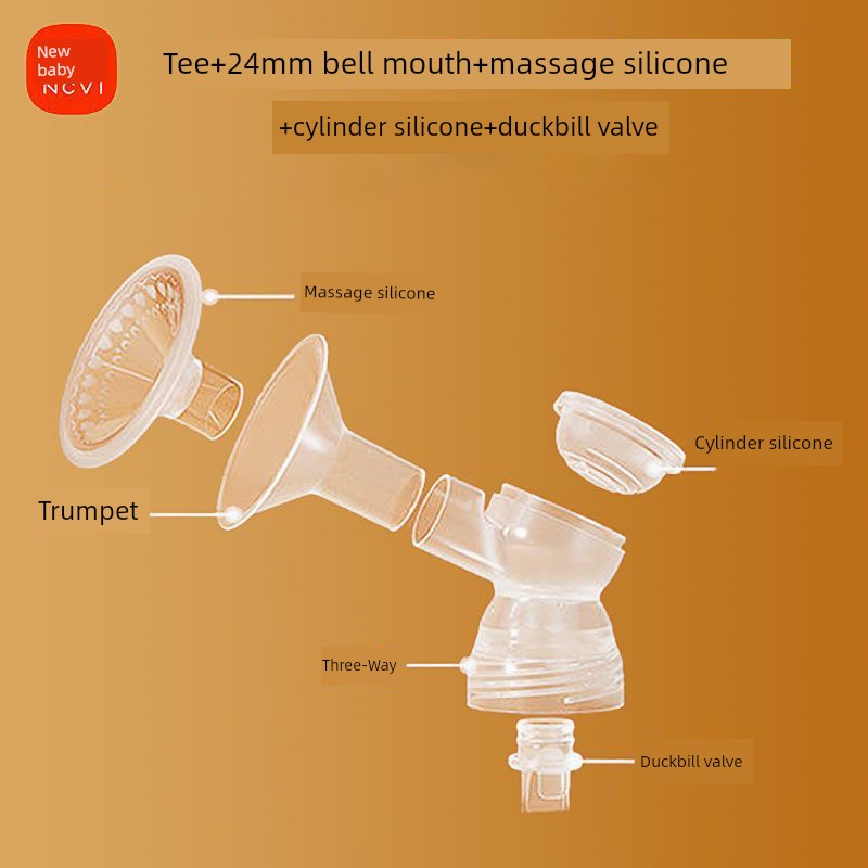 Xinbei Breast Pump Accessories Three-Way Valve 8132 Bilateral Electric Duckbill Valve 8116/8102/8130/8135 — 3